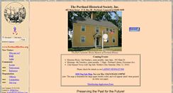 Desktop Screenshot of portlandhistsoc.com